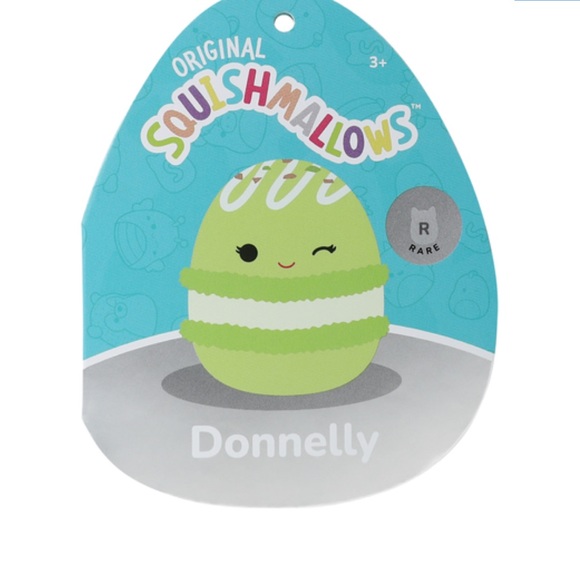 NEW! RARE foodie squishmallows™ 7.5in - donnelly the macaron - Picture 5 of 8